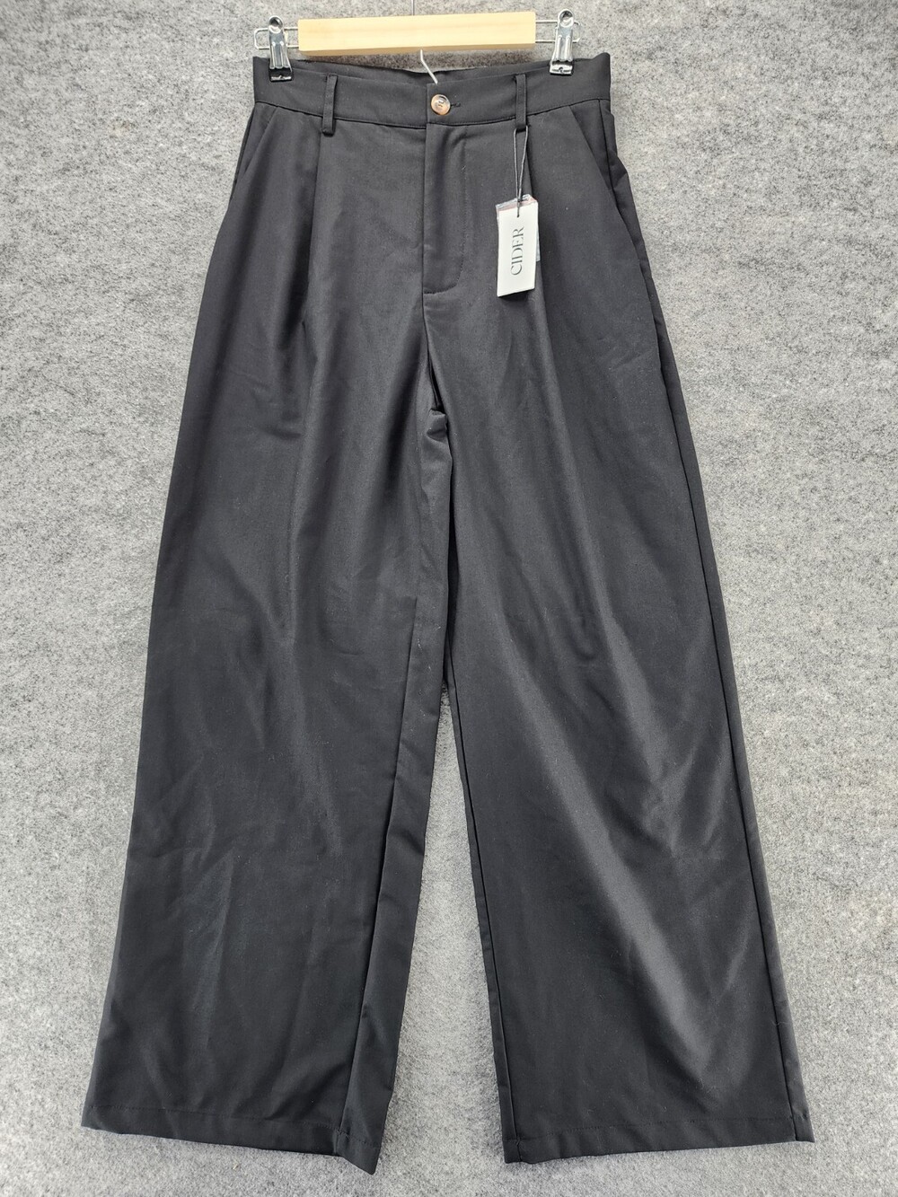 Cider Pants Womens Small Wide Leg Black